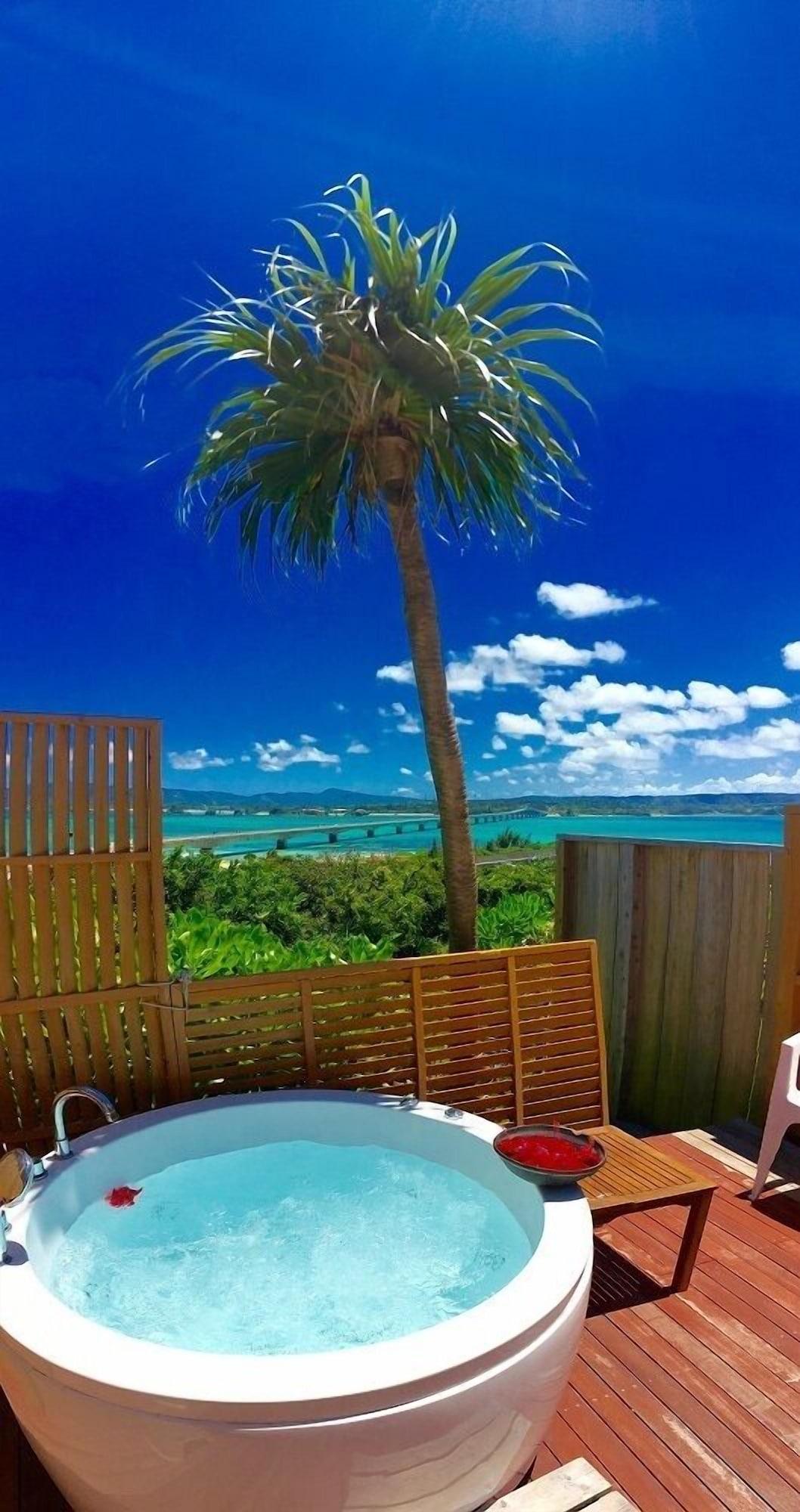 Pensión Ocean View Churahashi Nakijin Exterior foto
